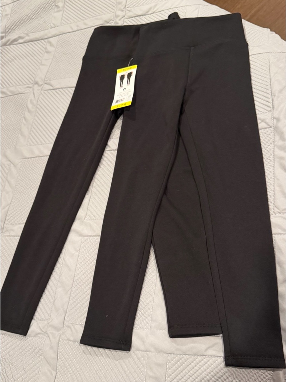Tuff Athletics Black Kids' Leggings – Smooth Stretch Fit